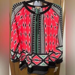 Gibson Latimer plus size blouse-1X NWT